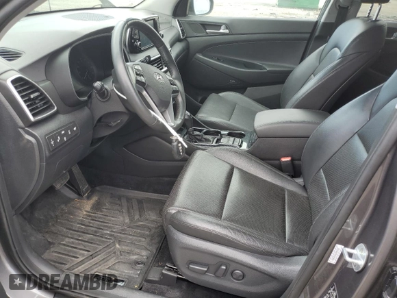 2020 Hyundai Tucson SEL with VIN KM8J3CAL6LU091225, listed as a Copart auction lot 56915555 with 66,459 mi miles and Salvage title. Bid and sale history available at DreamBid. Image 7.
