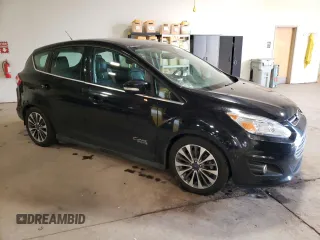 2017 Ford C-Max Energi Titanium with VIN 1FADP5FU1HL106297, listed as a Copart auction lot 73603563 with 68,103 mi miles. Bid and sale history available at carsss.com. Image 4.