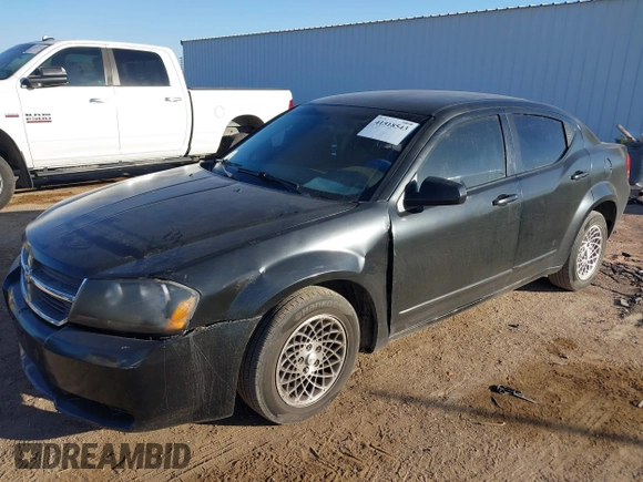 2008 Dodge Avenger SXT with VIN 1B3LC56K98N206718, listed as a IAAI auction lot 41518543 with 172,650 mi miles and . Bid and sale history available at DreamBid. Image 2.