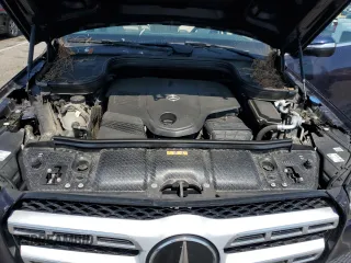 2021 Mercedes-Benz GLS 450 with VIN 4JGFF5KEXMA442665, listed as a Copart auction lot 62712424 with 24,449 mi miles and Salvage Title. Bid and sale history available at DreamBid. Image 13.