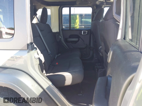 2018 Jeep Wrangler Unlimited Sport S с VIN 1C4HJXDGXJW280475, выставлен на аукционе IAAI как лот 42084746 с пробегом 93 228 миль миль и . История ставок и продаж доступна на DreamBid. Изображение 8.