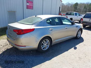 2013 Kia Optima LX with VIN 5XXGM4A78DG174862, listed as a IAAI auction lot 41823436 with 202,202 mi miles. Bid and sale history available at carsss.com. Image 4.