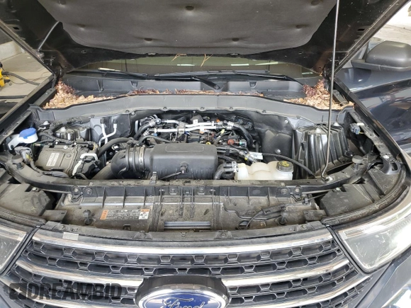 2023 Ford Explorer XLT with VIN 1FMSK8DH4PGC36021, listed as a Copart auction lot 58583865 with 30,308 mi miles and Salvage title. Bid and sale history available at DreamBid. Image 12.