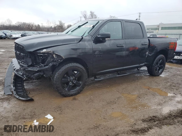 2018 Ram 1500 Big Horn with VIN 1C6RR7LG5JS260227, listed as a Copart auction lot 86815194 with 79,493 mi miles and Salvage Title. Bid and sale history available at carsss.com. Image 1.