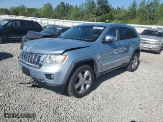 2012 Jeep Grand Cherokee Overland with VIN 1C4RJFCG6CC239104, listed as a Copart auction lot 53404035 with 168,977 mi miles and Clean Title. Bid and sale history available at carsss.com. Image 1.