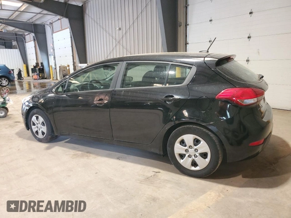 2017 Kia Forte LX with VIN KNAFK5A86H5672100, listed as a Copart auction lot 55101985 with 111,739 mi miles and Salvage Title. Bid and sale history available at carsss.com. Image 2.