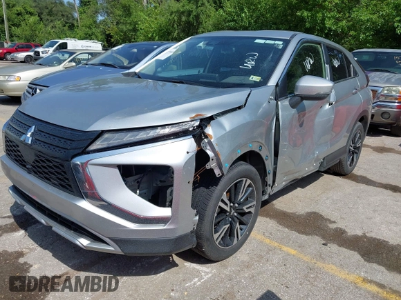 2024 Mitsubishi Eclipse Cross SE with VIN JA4ATWAA9RZ043647, listed as a IAAI auction lot 42795659 with 19,591 mi miles and . Bid and sale history available at DreamBid. Image 17.