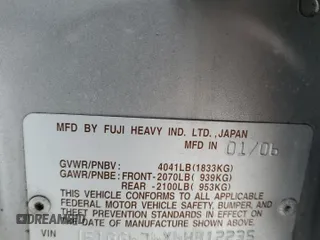 2006 Subaru Impreza i z VIN JF1GG676X6H812235, wystawiony jako Copart lot #43027875 z przebiegiem 133 354 mil mil oraz Szkoda całkowita • Salvage title. Historia ofert i sprzedaży dostępna na DreamBid. Obrazek 13.