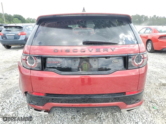 2017 Land Rover Discovery Sport HSE Luxury with VIN SALCT2BG1HH694018, listed as a Copart auction lot 57230264 with 76,615 mi miles and Salvage Title. Bid and sale history available at carsss.com. Image 6.