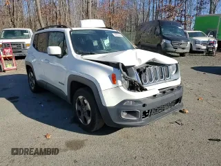 2015 Jeep Renegade Latitude with VIN ZACCJABH0FPB89027, listed as a Copart auction lot 80456364 with 128,513 mi miles and Salvage Title. Bid and sale history available at carsss.com. Image 10.