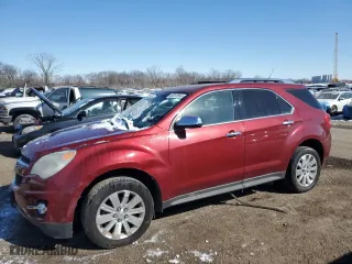 2011 Chevrolet Equinox LT w/2LT with VIN 2CNFLNEC5B6312791, listed as a Copart auction lot 45812065 with 157,780 mi miles and Clean Title. Bid and sale history available at carsss.com. Image 1.