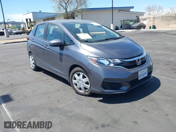 2020 Honda Fit LX with VIN 3HGGK5H44LM728355, listed as a IAAI auction lot 41986509 with 24,395 mi miles. Bid and sale history available at carsss.com. Image 1.