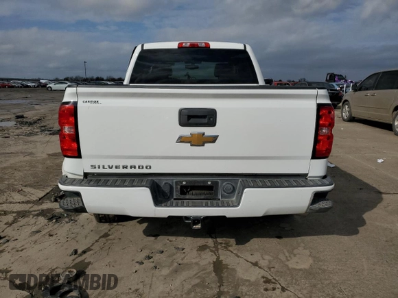 2018 Chevrolet Silverado 1500 Custom with VIN 3GCPCPECXJG390071, listed as a Copart auction lot 83893784 with 79,555 mi miles and Clean Title. Bid and sale history available at DreamBid. Image 6.