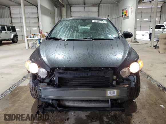 2016 Chevrolet Sonic LTZ z VIN 1G1JE6SB3G4108552, wystawiony jako Copart lot #57843505 z przebiegiem 101 897 mil mil oraz Szkoda całkowita • Salvage title. Historia ofert i sprzedaży dostępna na DreamBid. Obrazek 5.