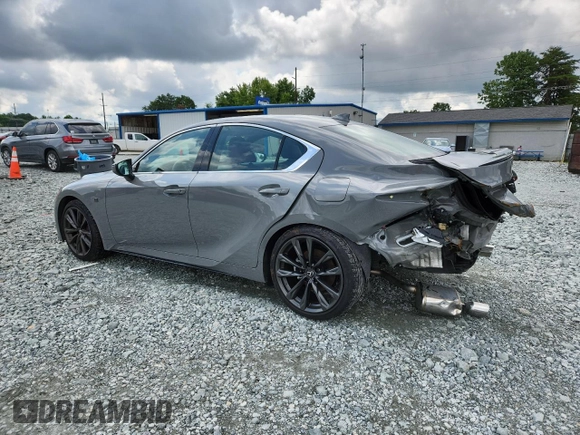 2024 Lexus IS 350 F Sport with VIN JTHBZ1B23R5079875, listed as a Copart auction lot 64436945 with 11,542 mi miles and Clean title. Bid and sale history available at DreamBid. Image 2.