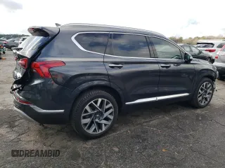 2022 Hyundai Santa Fe Calligraphy with VIN 5NMS54AL7NH411882, listed as a Copart auction lot 85876934 with 52,978 mi miles and Salvage Title. Bid and sale history available at carsss.com. Image 3.