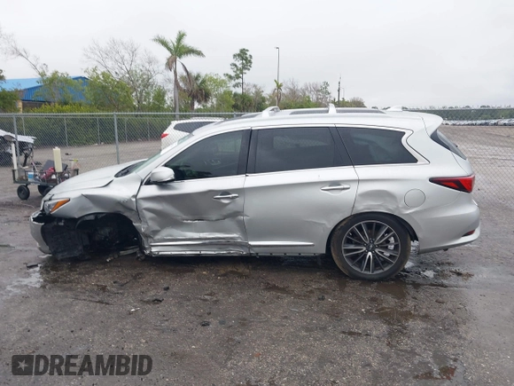 2019 Infiniti QX60 Pure z VIN 5N1DL0MM9KC534133, wystawiony jako IAAI lot #41407744 z przebiegiem 215 402 mil mil oraz . Historia ofert i sprzedaży dostępna na DreamBid. Obrazek 15.