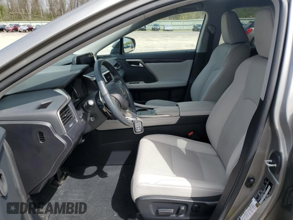 2021 Lexus RX 350 with VIN 2T2AZMDA2MC285201, listed as a Copart auction lot 56396395 with 17,414 mi miles and Salvage Title. Bid and sale history available at DreamBid. Image 7.