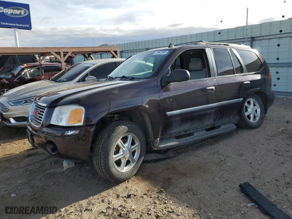 2008 GMC Envoy SLE2 with VIN 1GKDT13S482115975, listed as a Copart auction lot 54403214 with 157,039 mi miles and Salvage Title. Bid and sale history available at carsss.com. Image 1.