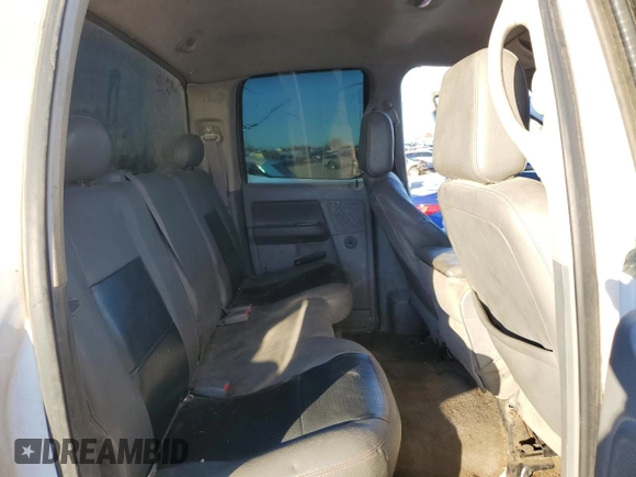 2007 Dodge Ram 2500 SLT with VIN 3D7KS28A17G796037, listed as a Copart auction lot 42055675 with 0 mi miles and Salvage Title. Bid and sale history available at carsss.com. Image 10.