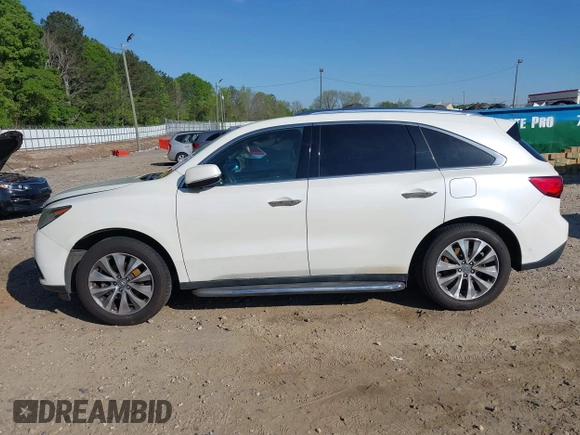 2015 Acura MDX Technology with VIN 5FRYD4H42FB010236, listed as a IAAI auction lot 42060257 with 189,301 mi miles and . Bid and sale history available at DreamBid. Image 14.