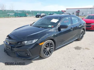 2021 Honda Civic Sport with VIN SHHFK7H40MU408315, listed as a IAAI auction lot 41820719 with 47,592 mi miles and . Bid and sale history available at DreamBid. Image 2.