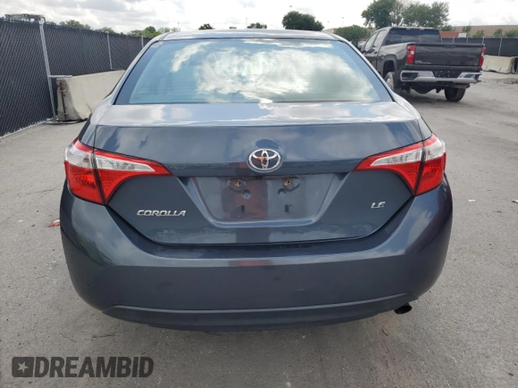 2016 Toyota Corolla L with VIN 2T1BURHE0GC546184, listed as a Copart auction lot 55919885 with 107,881 mi miles and Salvage Title. Bid and sale history available at DreamBid. Image 6.