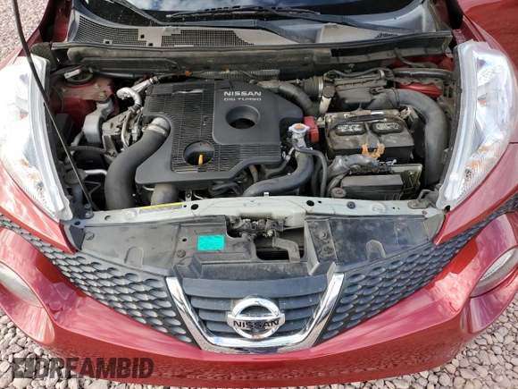 2014 Nissan Juke SV with VIN JN8AF5MR5ET358889, listed as a Copart auction lot 53698095 with 97,200 mi miles and Salvage Title. Bid and sale history available at carsss.com. Image 12.
