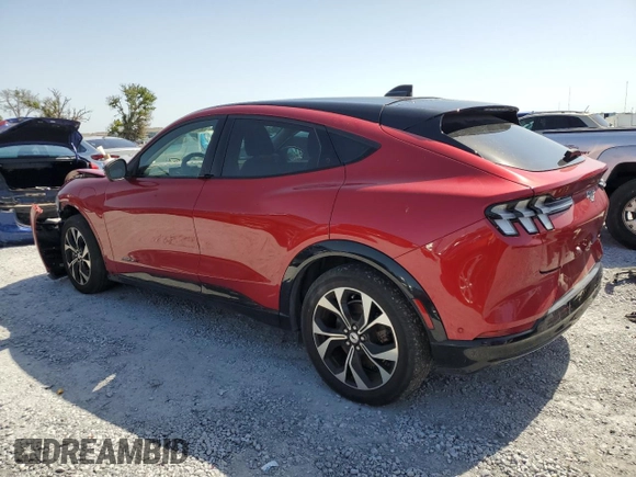 2021 Ford Mustang Mach-E Premium with VIN 3FMTK3R73MMA09251, listed as a Copart auction lot 56739425 with 47,940 mi miles and Salvage title. Bid and sale history available at DreamBid. Image 2.