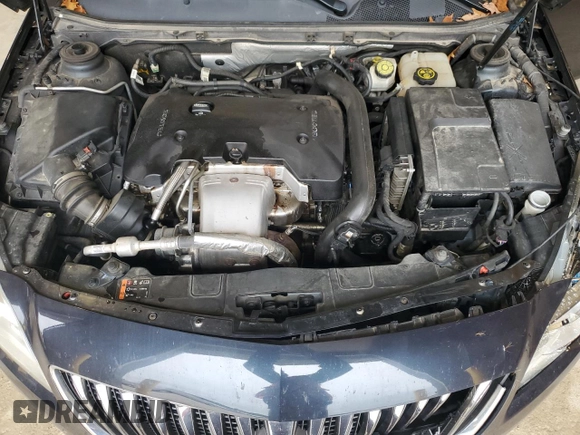 2014 Buick Regal z VIN 2G4GL5EX3E9322634, wystawiony jako Copart lot #59358775 z przebiegiem 137 449 mil mil oraz Szkoda całkowita • Salvage title. Historia ofert i sprzedaży dostępna na DreamBid. Obrazek 11.