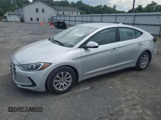 2017 Hyundai Elantra SE with VIN 5NPD74LF5HH152245, listed as a Copart auction lot 63133785 with 122,512 mi miles and Salvage title. Bid and sale history available at DreamBid. Image 1.