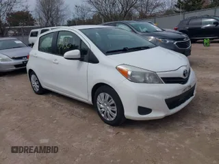 2013 Toyota Yaris L with VIN JTDKTUD31DD559552, listed as a IAAI auction lot 41955436 with 162,710 mi miles. Bid and sale history available at carsss.com. Image 1.