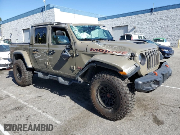 2020 Jeep Gladiator Mojave z VIN 1C6JJTEG9LL208784, wystawiony jako Copart lot #88921805 z przebiegiem 50 202 mil mil oraz Szkoda całkowita • Salvage title. Historia ofert i sprzedaży dostępna na DreamBid. Obrazek 4.