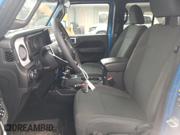 2024 Jeep Wrangler Sport S z VIN 1C4PJXDN9RW124207, wystawiony jako Copart lot #52869285 z przebiegiem 13 613 mil mil oraz Szkoda całkowita • Salvage title. Historia ofert i sprzedaży dostępna na DreamBid. Obrazek 7.