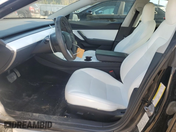 2019 Tesla Model 3 Long Range with VIN 5YJ3E1EB6KF421305, listed as a Copart auction lot 54838355 with 88,111 mi miles and Clean Title. Bid and sale history available at DreamBid. Image 7.