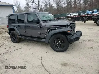 2021 Jeep Wrangler Unlimited Sport S with VIN 1C4HJXDN5MW859800, listed as a Copart auction lot 85436824 with 40,010 mi miles and Salvage Title. Bid and sale history available at carsss.com. Image 14.