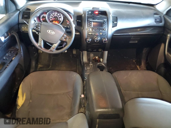 2012 Kia Sorento LX with VIN 5XYKTDA28CG243352, listed as a Copart auction lot 49728075 with 214,974 mi miles and Clean Title. Bid and sale history available at carsss.com. Image 8.
