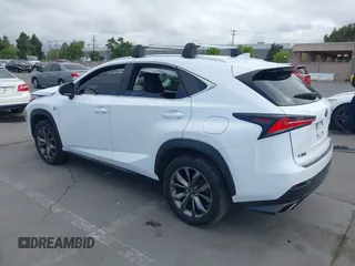 2020 Lexus NX 300 F Sport with VIN JTJSARBZ0L5014474, listed as a IAAI auction lot 42261367 with 73,693 mi miles and . Bid and sale history available at DreamBid. Image 3.
