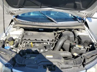 2011 Kia Forte LX with VIN KNAFT4A2XB5450007, listed as a Copart auction lot 73014424 with 160,120 mi miles and Salvage Title. Bid and sale history available at carsss.com. Image 11.