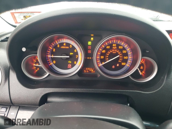 2010 Mazda 6 S Grand Touring with VIN 1YVHZ8CB7A5M44513, listed as a Copart auction lot 54176004 with 59,551 mi miles and Salvage Title. Bid and sale history available at DreamBid. Image 9.