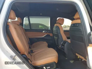2022 BMW X7 M50i with VIN 5UXCX6C06N9J55872, listed as a Copart auction lot 67270444 with 0 mi miles and Salvage Title. Bid and sale history available at carsss.com. Image 11.