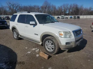 2006 Ford Explorer Eddie Bauer z VIN 1FMEU64836UA31883, wystawiony jako Copart lot #41492345 z przebiegiem 175 556 mil mil oraz Szkoda całkowita • Salvage title. Historia ofert i sprzedaży dostępna na DreamBid. Obrazek 4.