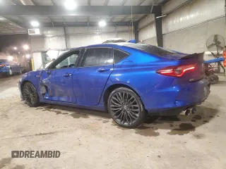 2021 Acura TLX Type S with VIN 19UUB7F0XMA000990, listed as a Copart auction lot 86567024 with 23,901 mi miles and Salvage Title. Bid and sale history available at carsss.com. Image 2.