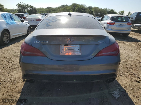 2016 Mercedes-Benz CLA with VIN WDDSJ4GB5GN364275, listed as a Copart auction lot 68645124 with 88,542 mi miles and Salvage Title. Bid and sale history available at carsss.com. Image 6.