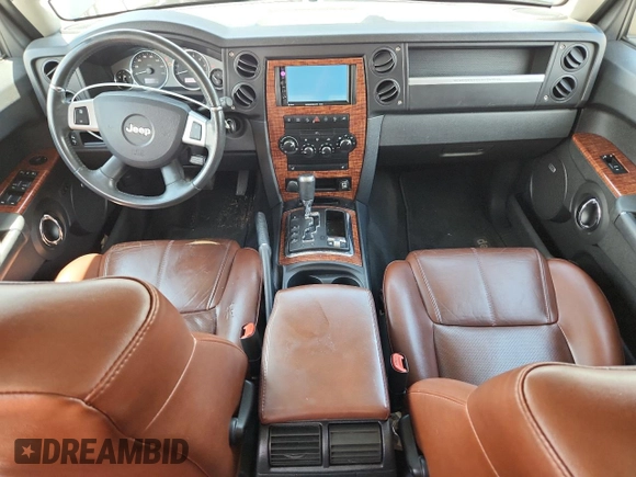 2008 Jeep Commander Limited z VIN 1J8HG58N58C151107, wystawiony jako Copart lot #64898595 z przebiegiem 268 857 mil mil oraz Czysty tytuł • Clean title. Historia ofert i sprzedaży dostępna na DreamBid. Obrazek 8.