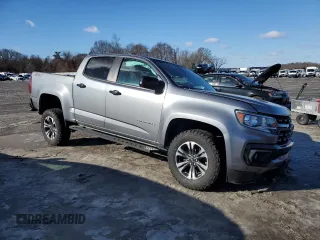 2021 Chevrolet Colorado 4WD Z71 z VIN 1GCGTDEN4M1206486, wystawiony jako Copart lot #45133615 z przebiegiem Nie podano mil oraz Szkoda całkowita • Salvage title. Historia ofert i sprzedaży dostępna na DreamBid. Obrazek 4.