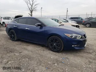 2017 Nissan Maxima SR with VIN 1N4AA6AP1HC429423, listed as a Copart auction lot 47551755 with 138,604 mi miles and Salvage Title. Bid and sale history available at carsss.com. Image 4.