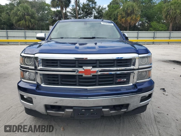 2014 Chevrolet Silverado 1500 LTZ with VIN 1GCVKSEC9EZ242965, listed as a Copart auction lot 55565685 with 159,376 mi miles and Clean Title. Bid and sale history available at DreamBid. Image 5.