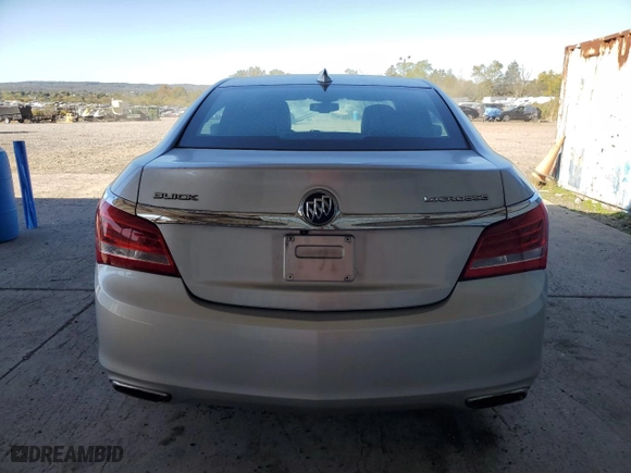 2016 Buick LaCrosse with VIN 1G4GA5G37GF204130, listed as a Copart auction lot 74976624 with 57,227 mi miles and Salvage Title. Bid and sale history available at carsss.com. Image 6.