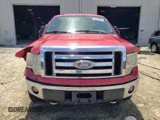 2010 Ford F-150 XL with VIN 1FTFW1EV6AFB25487, listed as a Copart auction lot 55269255 with 206,382 mi miles and Salvage Title. Bid and sale history available at DreamBid. Image 5.